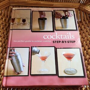 Coffee Table Bar Book Cocktails Step By Step Full Color